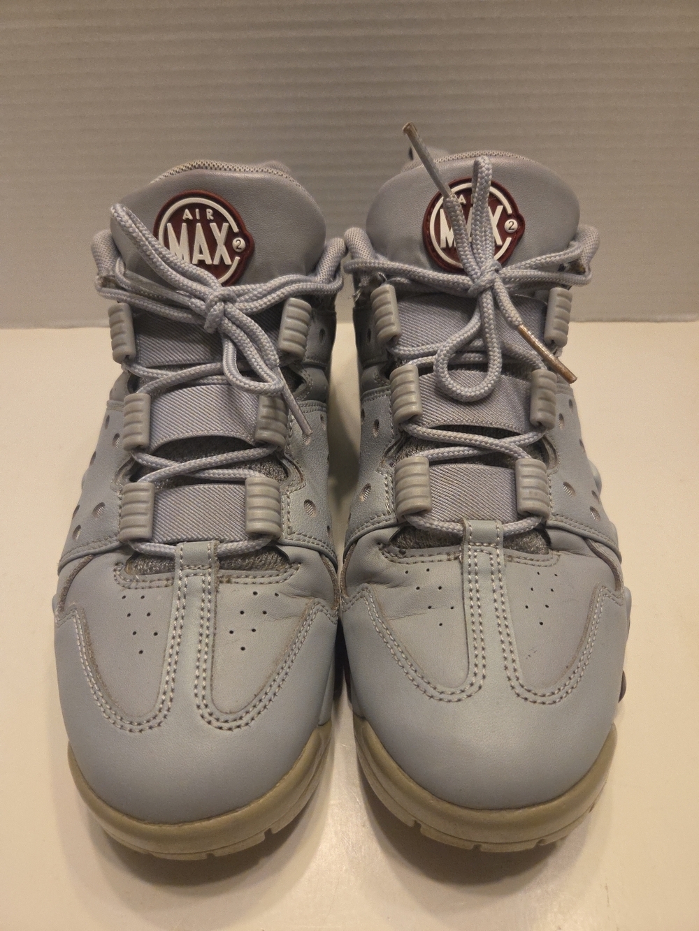 Nike Air Max CB 94 Low Wolf Grey Team Red Sneakers US Size 9.5 Men's 917752-002